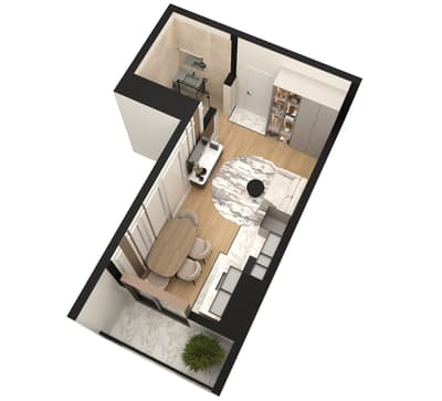 Продажа 1-комн. кв. 26 м² — Янгихаёт