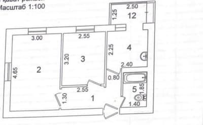 Срочно Мирабад район Рисовый Орентир: Магнит 2/2/4 Кирпич, без ремонта