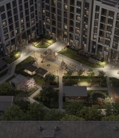 Юнусабад 8 Новостройка ЖК NRG Yunusobod 1 комнатная 2 этаж, 42м2. Евро