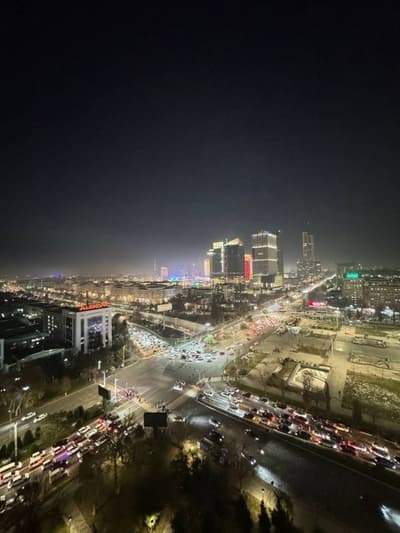 NRG U TOWER вид на Ташкент Сити Парк