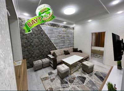 МЕТРО Новза ЗЕРКАЛКА! 2в3/4/4 Чиланзар 3 Евроремонт Меб+Тех Продажа ^