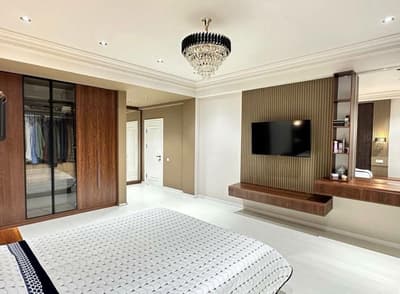 3 комнатная квартира 129 м² в ЖК Bobur Elite — Premium ремонт