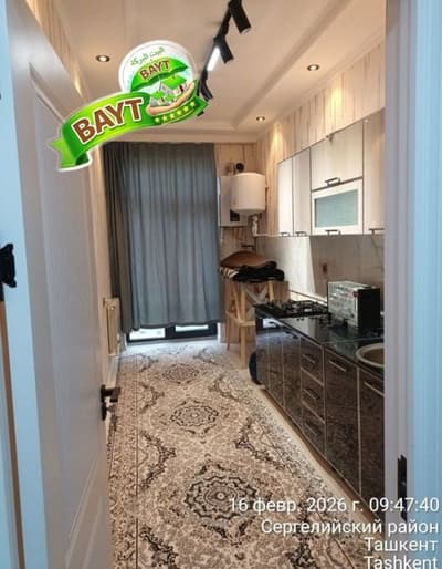 Сергели Индекс 1 комнатная Новостройка,Евро Ремонт,Продается х