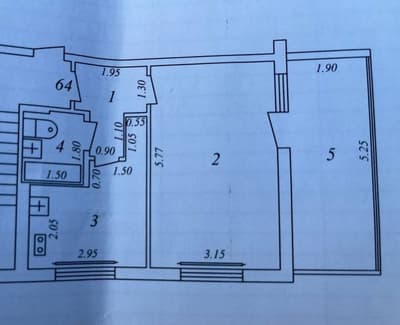 Юнусабад 14 - 1/2/5      42м²