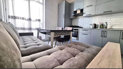 Ассалом Сохил. 1комнатная. Новостройка 40м2