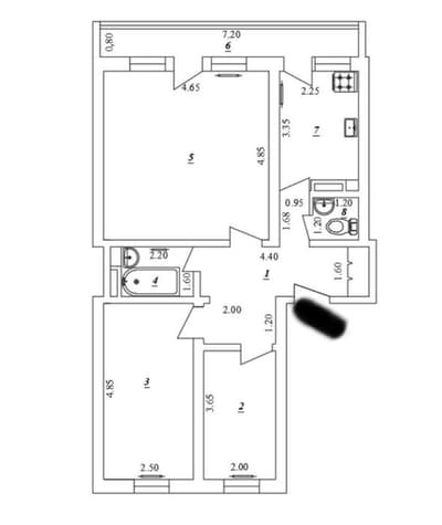 Срочно Продается 3х Комнатная  71м2 Паркентский Яшнабадский р-н