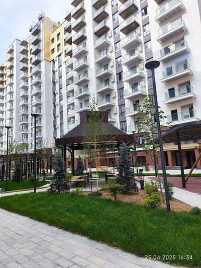 3-комнатная квартира — ул. Новомосковская, ЖК Oz Mahal 73 кв.м.