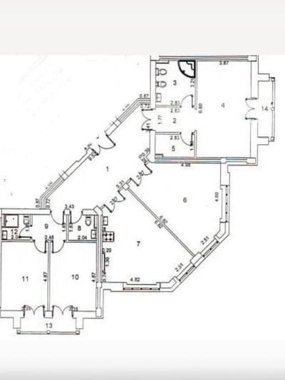 Продаётся 4ком ГАБУС 186м2 ор-р: Ц2, Алайский