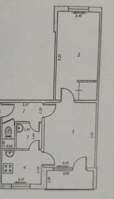 Квартира продаётся Чиланзар 7 квартал 2/3/4 без ремонта катартал базар