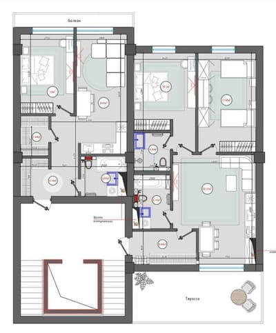 СПЕЦ-ЦЕНА!!! Новостройка 5/12/12 ЖК «Nukus Avenue» ОР-Р Глинка ГАИ!