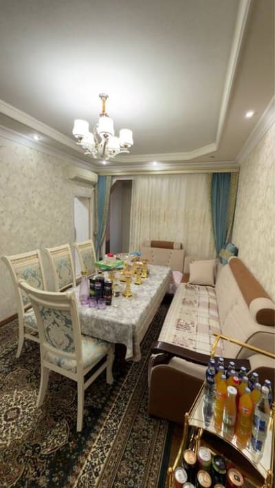 Чиланзар 11-кв, 2/4/4, балк 1.5х3 Евроремонт, с мебелью и техникой