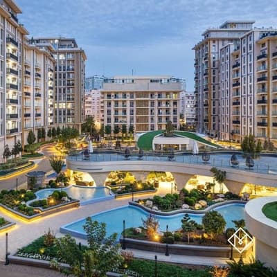 Коробка 2-комнатная в ЖК Mirabad Avenue 68м² этаж 7/12 блок-А 3-линия