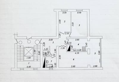Шохмед центр Айбек 3/2/9 кирпич ресторан Сой без ремонта