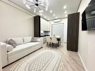 2-комнатная 46 м² — ЖК Mirabad City, Нукусская, Посольство России