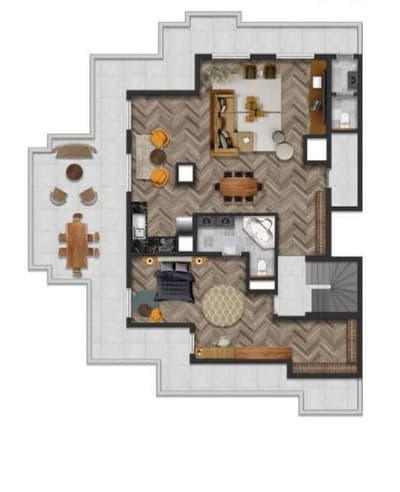 Истанбул сити, дуплекс,терасса,А.Ккахара,5/8/9